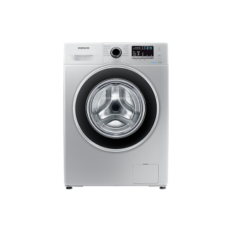 Samsung WW70J4263GS 7Kg Capacity Front Loading Washing Machine With Ecobubble - Silver