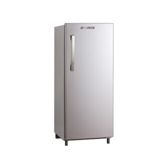 Sansui 200 Litre Silver Single Door Refrigerator With Water Dispenser -SPM200DSSD
