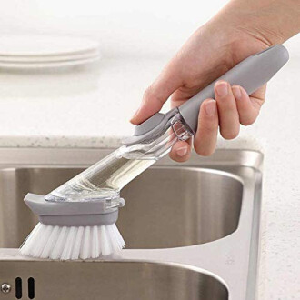 Automatic Soap Dispensing Dish Cleaning Brush