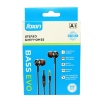 Foxin best sale earphones price