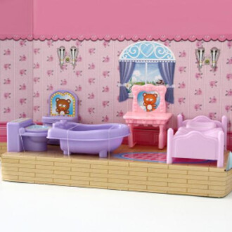 XimiVogue Multi Bathroom Dollhouse Furniture Toy Set (Vc6003)