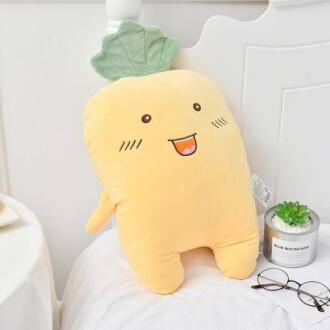 XimiVogue Yellow Jackfruit Plush Doll