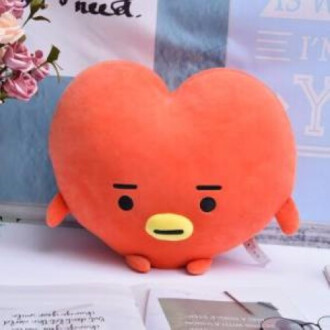 XimiVogue Red Loving-Heart Throw Pillow Plush Doll
