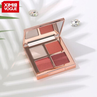 XimiVogue 1#Peach Blossom Multi-Effect 4-Color Eyeshadow