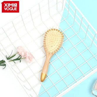 XimiVogue Light Brown Air Cushion Massaging Hair Brush