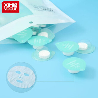 XimiVogue White Compressed Jelly Facial Mask Sheet in a Bag (30 counts)