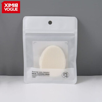 XimiVogue White Silicone Skin-Friendly Facial Cleansing brush