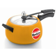 Hawkins CMY30 3.0 ltrs Ceramic-Coated Contura Pressure Cooker - Mustard Yellow