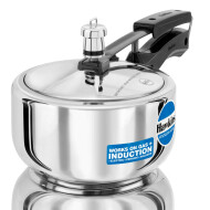 Hawkins Stainless Steel Induction Compatible Pressure Cooker, 2 Litre, Silver (HSS20)