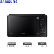 Samsung 23 ltrs MG23K3515AK Grill Black Microwave Oven with Quick Defrost