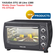 YASUDA OTG 18 Litre 1380 Watts Oven Toaster Griller YS-OTG18