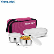 Yasuda Tiffin Box YS-TB01 DISNEY (Stainless Steel Lunch Box With Bag)