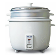 Yasuda YS-1180C 1.8 Litre Drum Rice Cooker with Momo Tray