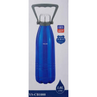 Yasuda YS-CB1000 Blue 1000 ML Vacuum Bottle Flask