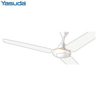 Yasuda YS-FC51 48" - 14 Pole CRCA Blade White Ceiling Fan