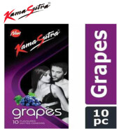 KamaSutra Excite Series Grapes Flavoured Condoms (Pack of 10)