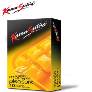 KamaSutra Excite Series Mango Flavoured Condoms (Pack of 10)