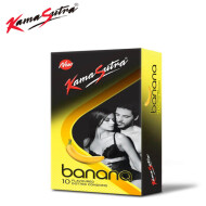 KamaSutra Excite Series Banana Flavoured Condoms (Pack of 10)