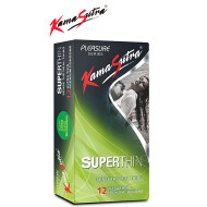 KamaSutra Pleasure Series - Superthin Condoms (Pack of 12)