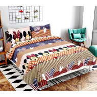 King Size Double Bed-sheet with Pillow cover (BS-103)