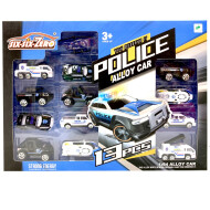 Police Alloy Car Set 13pcs (4019)