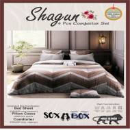 Soxabox Bed Set - Blanket, Bedsheet & Pillow Cover Set (CBKT - 3)