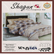 Soxabox Bed Set - Blanket, Bedsheet & Pillow Cover Set (CBKT-2)