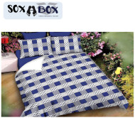 Soxabox King Size Double Bed-sheet with Pillow cover Set (BS-4)