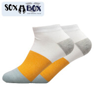 Soxabox Pack of 6 Pairs of Men Shaded Ankle Socks (SMA-17)