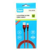 Red/Black Foxin Lighting USB Cable