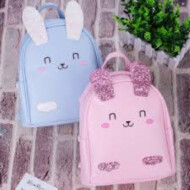 XimiVogue Lovely Glitters Rabbit Ears Backpack for Children