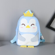 Adorable Blue Penguin Design Backpack For Children Ximivogue