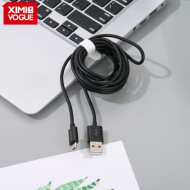 XimiVogue Black 2M Simple Style Sync Charging Cable for Android