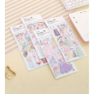 XimiVogue Lovely Costume Double-Layer Dress-Up Stickers