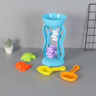 XimiVogue Multi 5-In-1 Blue Sand Clock Beach Toy Set (Jx777)