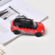 XimiVogue Red & Black Alloy Suv Off-Road Car Toy With Sound