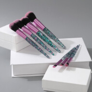Ximi Vogue Sequins Crystal Series Makeup Brush 7 Pcs