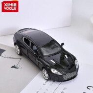 XimiVogue Black Alloy Car Toy with Sound