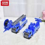XimiVogue Blue Police Car Toy Set