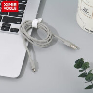 XimiVogue Gray 1M Candy Color Sync Charging Cable for Android