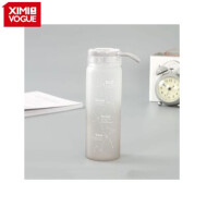 XimiVogue Grey IVY Constellation Glass Water Bottle (460ml/16.2oz)