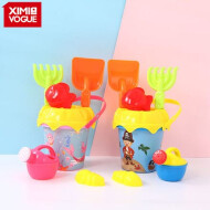 XimiVogue Multicolor Bucket Beach Toy Set