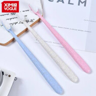 XimiVogue Pink/Blue/Grey Wheat Fragrance Nano Toothbrush(3 Pcs)