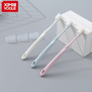 XimiVogue Pink/Blue/White Solid Color Nano Toothbrush