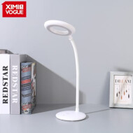 XimiVogue White U16D Ring Light Table Lamp