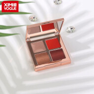 XimiVogue 3#Shimmery Orangish Red Multi-Effect 4-Color Eyeshadow