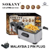 Sokany Electric Commercial Deep Fryer 2000W