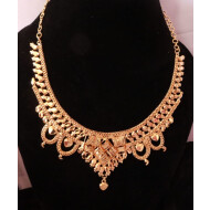 1 gram micro gold plated neckless