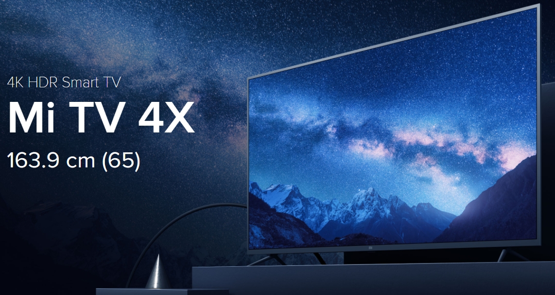 Mi TV 4S 163.9cm (65) 65 Inch 4K UHD Android