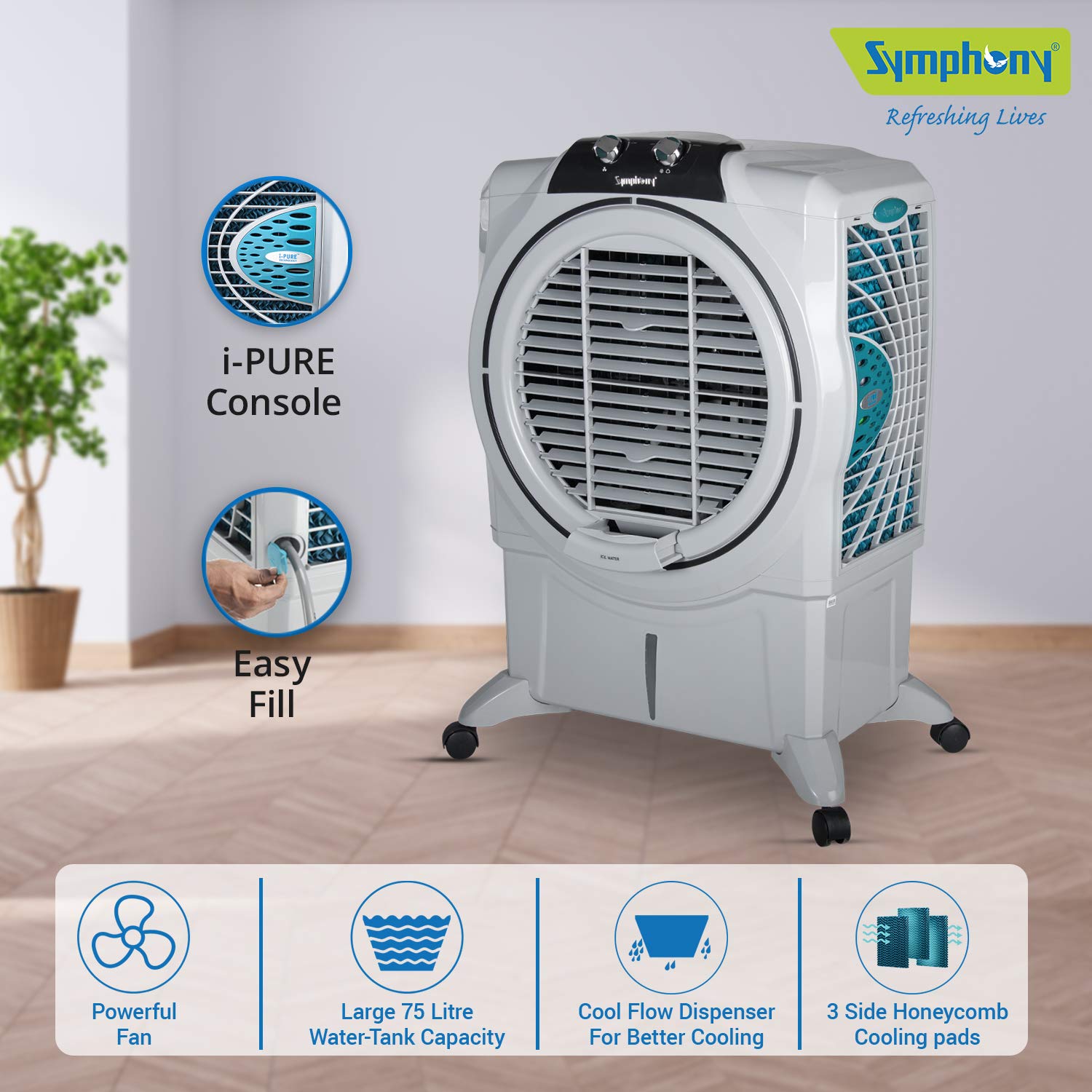 Symphony SUMO 75 XL - 75 Litre Desert 